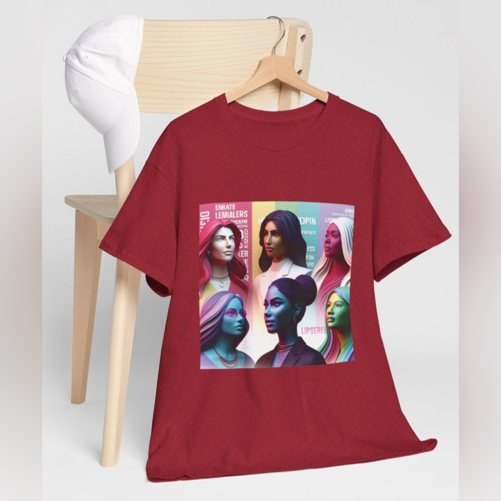 Modest-Custom T-Shirt-Red Only